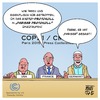 Cartoon: Pariser Protokoll (small) by Timo Essner tagged klimagipfel paris klimakonferenz un cc cop21 cmp11 pariser protokoll klimaerwärmung wetter umwelt cartoon timo essner