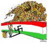 Cartoon: the wall (small) by Carma tagged hungary,immigration,fluss,orban