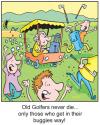 Cartoon: TP0068golf (small) by comicexpress tagged golf golfer sport outdoors recreation hobby cart old aged geriatric pensioner hazrads
