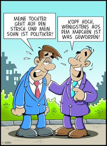 Cartoon: Wahlwerbung der besonderen Art (medium) by DIPI tagged wahl,europa,politik,politiker,urne,wahl,europa,politik,politiker,urne