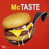 Cartoon: McTaste (small) by Rüsselhase tagged mcdonald,burger,thetaste