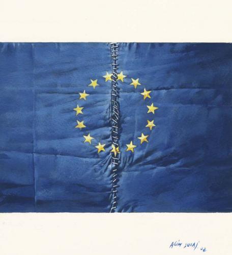 Cartoon: United Europe (medium) by Agim Sulaj tagged eurpoe