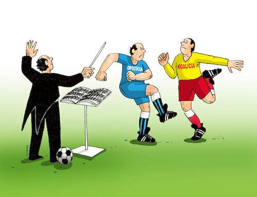 Cartoon: futkoalopo (medium) by Lubomir Kotrha tagged football,football