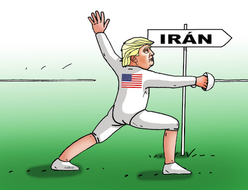 Cartoon: iranserm (medium) by Lubomir Kotrha tagged trump,usa,iran,war,hormuz,trump,usa,iran,war,hormuz