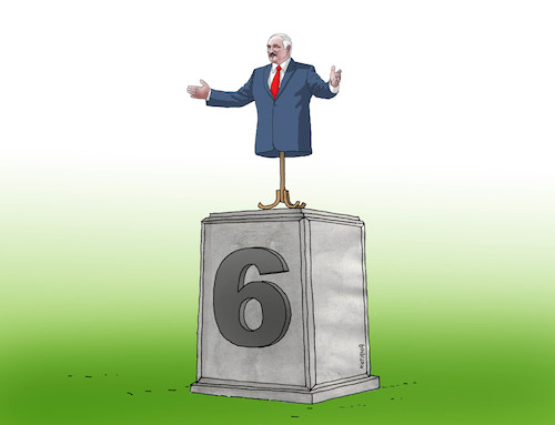 Cartoon: lukasenko (medium) by Lubomir Kotrha tagged belarus,lukashenko,election,democracy,belarus,lukashenko,election,democracy,weissrussland,präsident,wahlen,demokratie