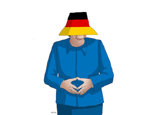 Cartoon: merkelsirak (medium) by Lubomir Kotrha tagged angela,merkel,cdu,germany,euro,dollar