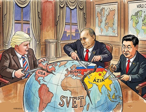 Cartoon: obed26 (medium) by Lubomir Kotrha tagged usa,china,russia,usa,china,russia