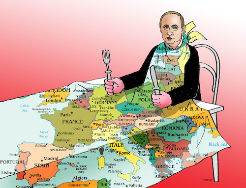 Cartoon: putmaps (medium) by Lubomir Kotrha tagged putin,russia,peace,war,putin,russia,peace,war