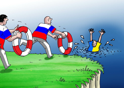 Cartoon: ruszachran (medium) by Lubomir Kotrha tagged ukraine,russia,usa,putin,biden,eu,nato,war,peace,ukraine,russia,usa,putin,biden,eu,nato,war,peace