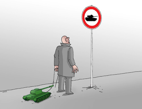 Cartoon: tankzakaz (medium) by Lubomir Kotrha tagged war,russia,ukraine,putin,zelenskyj,world,peace,war,russia,ukraine,putin,zelenskyj,world,peace