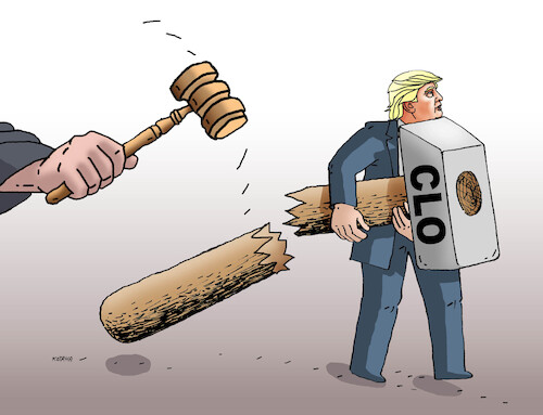 Cartoon: trumpbums25 (medium) by Lubomir Kotrha tagged trump,tariffs,taco,trump,tariffs,taco