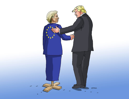 Cartoon: trumpursul26 (medium) by Lubomir Kotrha tagged donal,trump,usa,world,eu,venezuela,greenland,etc,donal,trump,usa,world,eu,venezuela,greenland,etc
