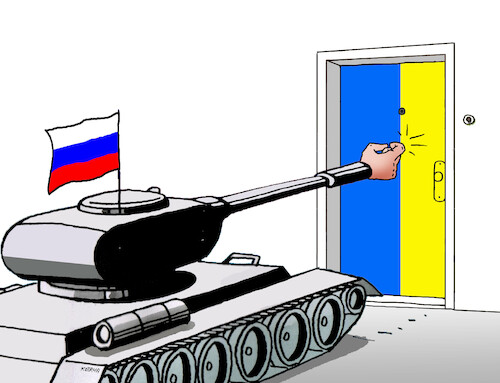 Cartoon: ukraklop (medium) by Lubomir Kotrha tagged ukraine,russia,ukraine,russia