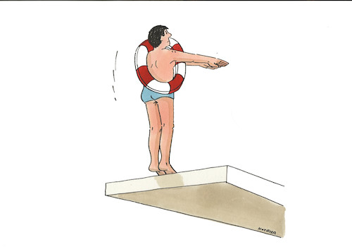 Cartoon: vodoskok (medium) by Lubomir Kotrha tagged olympic,games,tokyo,2020,olympic,games,tokyo,2020