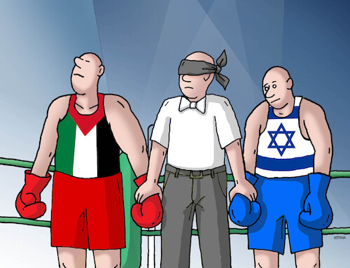 Cartoon: Gaza 7x (medium) by Lubomir Kotrha tagged war,gaza,israel,war,gaza,israel