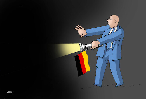 Cartoon: germany-recession 14x (medium) by Lubomir Kotrha tagged germany,recession,inflation,germany,recession,inflation