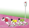 Cartoon: 0005 (small) by Lubomir Kotrha tagged sport,atletic