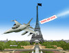 Cartoon: airshow25a (small) by Lubomir Kotrha tagged paris,air,show,2025