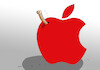 Cartoon: applecerv (small) by Lubomir Kotrha tagged iphone,apple,smartphone,mobile,internet
