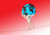 Cartoon: atlas24 (small) by Lubomir Kotrha tagged atlas,planet,earth