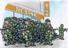 Cartoon: bankvoj (small) by Lubomir Kotrha tagged money,bank,eu,euro,dollar,crisis,cyprus