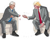 Cartoon: bidentrump24 (small) by Lubomir Kotrha tagged usa,trump,biden,elections