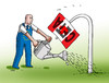 Cartoon: ceta (small) by Lubomir Kotrha tagged ceta,canada,europe,eu,usa,brusel,world