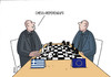 Cartoon: chessrefer (small) by Lubomir Kotrha tagged greece,eu,referendum,syriza,tsipras,ecb,euro