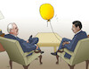 Cartoon: chinabalon (small) by Lubomir Kotrha tagged usa,china,balloons
