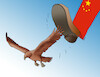 Cartoon: chinaorol (small) by Lubomir Kotrha tagged china,usa,dollar,economy,money