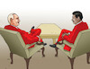 Cartoon: cinarusred (small) by Lubomir Kotrha tagged russia,china