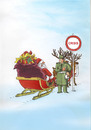 Cartoon: crisiznack (small) by Lubomir Kotrha tagged christmas,santa
