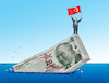 Cartoon: erdosos (small) by Lubomir Kotrha tagged turkey,turkish,lira,decline,the,fall,dollar,euro,erdogan