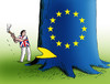 Cartoon: eudrevorub (small) by Lubomir Kotrha tagged eu,brexit,europa,cameron,referendum