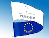 Cartoon: eumercoflag (small) by Lubomir Kotrha tagged european,union,mecrosur
