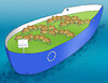 Cartoon: eutanker (small) by Lubomir Kotrha tagged european,union,mercosur