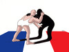 Cartoon: francevote (small) by Lubomir Kotrha tagged france,vote,elections,marine,le,pen,national,hollande,sarkozy