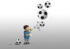 Cartoon: futbubli (small) by Lubomir Kotrha tagged sport,soccer,bubbles,little,player