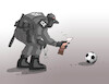 Cartoon: futice (small) by Lubomir Kotrha tagged football,soccer,world,cup
