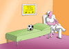 Cartoon: futpsych (small) by Lubomir Kotrha tagged sport,soccer,psychiater