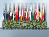 Cartoon: g20hamburg17 (small) by Lubomir Kotrha tagged summit,g20,germany,hamburg,merkel,trump,putin,world,dollar,euro,libra,peace,war