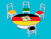 Cartoon: Germany elections 1 (small) by Lubomir Kotrha tagged germany,elections