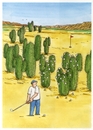 Cartoon: golfer (small) by Lubomir Kotrha tagged humor