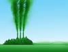 Cartoon: greenclimate (small) by Lubomir Kotrha tagged climate,world,green,greta