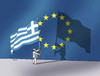 Cartoon: greshadeu (small) by Lubomir Kotrha tagged greece,eu,referendum,syriza,tsipras,ecb,euro