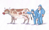 Cartoon: krava - cow (small) by Lubomir Kotrha tagged eu,abolish,milk,quotas,cows,quota,abolition