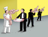 Cartoon: prostrednik (small) by Lubomir Kotrha tagged balloons