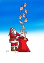 Cartoon: santafig (small) by Lubomir Kotrha tagged humor