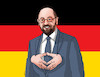 Cartoon: schulzhands (small) by Lubomir Kotrha tagged germany,elections,wahlen,merkel,schulz,eu