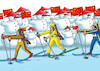 Cartoon: snehofan (small) by Lubomir Kotrha tagged winter,olympic,games,2022,china,peking